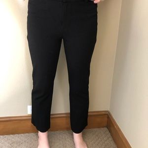 Madewell Black Stretch Work Pants
